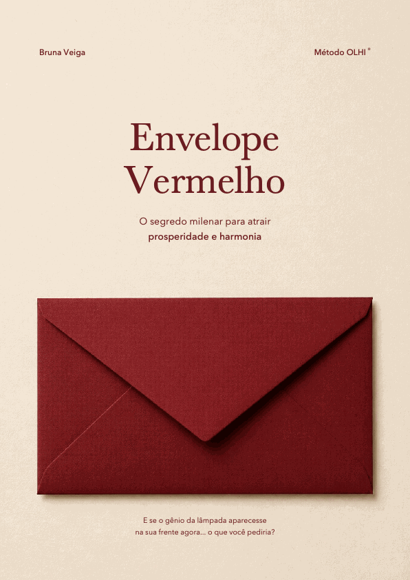 Capa do livro digital Envelope Vermelho